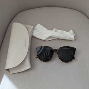 Gentle Monster Black Peter Tortoise Sunglasses